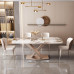 Light Pandora Granite Table Small Family Luxury Modern Minimalistic Rectangular Dining Table Light Pandora Granite Table Small Family Luxury Modern Minimalistic Rectangular Dining Table