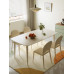 Modern Minimalist Luxury Dining Table Set for Small Apartments