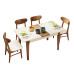 Foldable Tempered Glass Dining Table Foldable Tempered Glass Dining Table