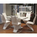 Modern Tempered Glass Combination Of Dining Chair And Table Modern Tempered Glass Combination Of Dining Chair And Table