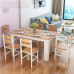 Wonderful Dining Table And Chairs Combination For 6 People