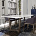 Solid Wood And Marble Table Rectangular Dining Table Solid Wood And Marble Table Rectangular Dining Table