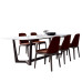 Solid Wood And Marble Table Rectangular Dining Table Solid Wood And Marble Table Rectangular Dining Table