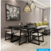 Solid Wood Dining Table And Chairs Combination Style 6 Solid Wood Dining Table And Chairs Combination Style 6