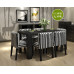 Solid Wood Dining Table And Chairs Combination Style 5