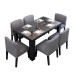 Solid Wood Dining Table And Chairs Combination Style 5