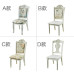 European Marble Round Table And Chairs Combination For 4 People 6 People