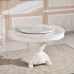 European Marble Round Table And Chairs Combination For 4 People 6 People