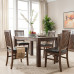 Solid Wood Dining Table And Chairs Combination Style 3 Solid Wood Dining Table And Chairs Combination Style 3