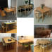 Solid Wood Dining Table And Chairs Combination Style 1 Solid Wood Dining Table And Chairs Combination Style 1