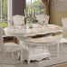 Foldable Marble Dining Table And Chair Combination Foldable Marble Dining Table And Chair Combination