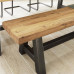 Solid Wood Dining Table Long Rectangular Chair And Table Combination Solid Wood Dining Table Long Rectangular Chair And Table Combination