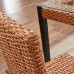 Modern Minimalist Home Table Set with Rectangle Commercial Dining Table and 4 Chairs