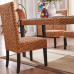 Modern Minimalist Home Table Set with Rectangle Commercial Dining Table and 4 Chairs