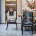 Modern Luxury Chinese Style Dining Table and Chairs Set Sample Room Living Room Rectangular Solid Wood One Table Six Chairs Furniture Customization Modern Luxury Chinese Style Dining Table and Chairs Set Sample Room Living Room Rectangular Solid Wood One Table Six Chairs Furniture Customization