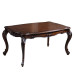 American Walnut Rectangular Carved Dining Table and Chair Set American Walnut Rectangular Carved Dining Table and Chair Set