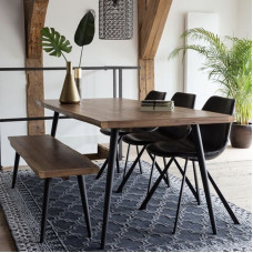 Nordic Retro Wood Dining Set Nordic Retro Wood Dining Set