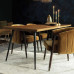 Nordic Retro Wood Dining Set Nordic Retro Wood Dining Set