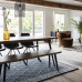 Nordic Retro Wood Dining Set Nordic Retro Wood Dining Set