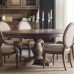 American Solid Wood Dining Table Nordic Simple Oak Furniture Retro Vintage Round Table Small Dining Set American Solid Wood Dining Table Nordic Simple Oak Furniture Retro Vintage Round Table Small Dining Set
