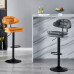Modern Minimalist Barstool Swivel Cashier Lift Home High Footstool Backrest Upscale