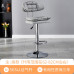 Modern Minimalist Barstool Swivel Cashier Lift Home High Footstool Backrest Upscale