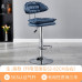 Modern Minimalist Barstool Swivel Cashier Lift Home High Footstool Backrest Upscale