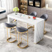 Light Luxury Rock Countertops Kitchen Island Bar Home Dining Bar Living Room Display Partition Tall Table Light Luxury Rock Countertops Kitchen Island Bar Home Dining Bar Living Room Display Partition Tall Table