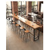 Custom Wooden Balcony Table Set Custom Wooden Balcony Table Set