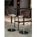 Italian Luxury Barstool Modern Minimalistic Home Saddle Swivel Adjustable Footstool Bar Italian Luxury Barstool Modern Minimalistic Home Saddle Swivel Adjustable Footstool Bar