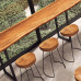 Wooden Bar Table WallMounted Home Balcony Lounge Table Simple Bar Table Stool Set Wooden Bar Table WallMounted Home Balcony Lounge Table Simple Bar Table Stool Set