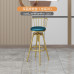 Adjustable Swivel Barstool Chair