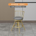 Adjustable Swivel Barstool Chair