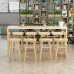 Scandinavian Solid Wood Bar Table Scandinavian Solid Wood Bar Table