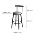 Modern Iron Bar Stools Modern Iron Bar Stools