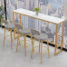 Commercial Wall Mounted Milk Tea Bar Table and Chairs Commercial Wall Mounted Milk Tea Bar Table and Chairs