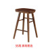 Nordic Bar Stools Wooden Stools Home Benches Simple Bar Chairs Tea Shop Bar Stools