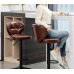 Modern Minimalist Barstool With Height Swivel Backrest Modern Minimalist Barstool With Height Swivel Backrest