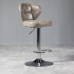 Modern Minimalist Barstool With Height Swivel Backrest Modern Minimalist Barstool With Height Swivel Backrest