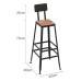 Outdoor Wooden Anticorrosion Bar Table Chair Set