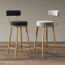Nordic Bar Stool Modern Minimalist Gold Luxury Home Bar Footstool Bar Chair Nordic Bar Stool Modern Minimalist Gold Luxury Home Bar Footstool Bar Chair