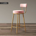 Nordic Bar Stool Modern Minimalist Gold Luxury Home Bar Footstool Bar Chair Nordic Bar Stool Modern Minimalist Gold Luxury Home Bar Footstool Bar Chair