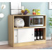 Modern minimalist microwave cabinet kitchen storage sideboard tea cabinet