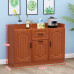 Multifunctional Cabinet Microwave Cupboard Storage Tea Water Sideboard Dining Cabinet