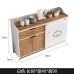American Solid Wood Sideboard Credenza Wine Cabinet Commercial Tea Water Cabinet Prep Cabinet Wall Mounted Storage Cabinet