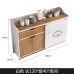 American Solid Wood Sideboard Credenza Wine Cabinet Commercial Tea Water Cabinet Prep Cabinet Wall Mounted Storage Cabinet