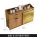American Solid Wood Sideboard Credenza Wine Cabinet Commercial Tea Water Cabinet Prep Cabinet Wall Mounted Storage Cabinet
