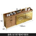 American Solid Wood Sideboard Credenza Wine Cabinet Commercial Tea Water Cabinet Prep Cabinet Wall Mounted Storage Cabinet