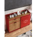 American Solid Wood Sideboard Credenza Wine Cabinet Commercial Tea Water Cabinet Prep Cabinet Wall Mounted Storage Cabinet