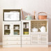 Simple Modern Solid Wood Microwave Oven Cabinet Countertop Cabinet Kitchen Bowl Cupboard